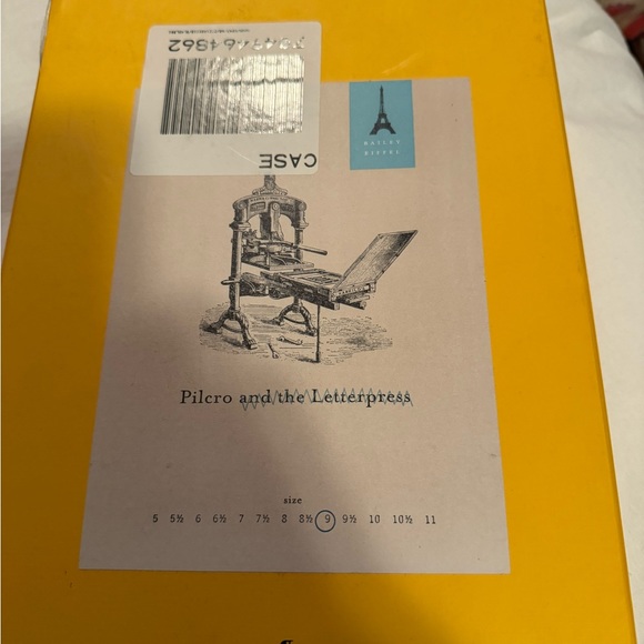 Anthropologie - Happy Red Eiffel Tower ballet flats - Picture 3 of 8